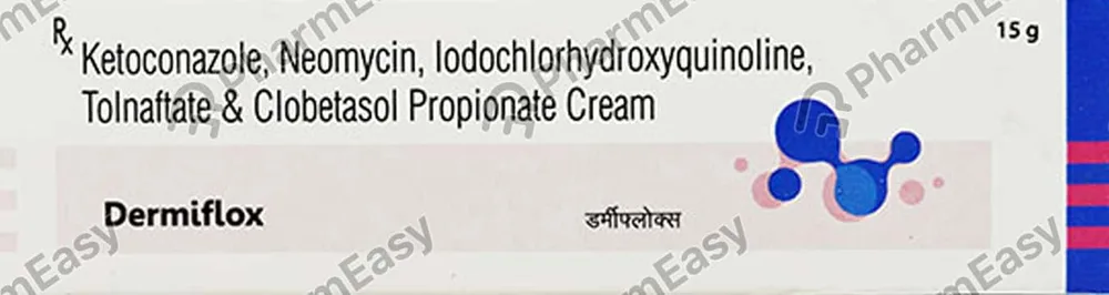 Dermiflox Tube Of 15gm Cream