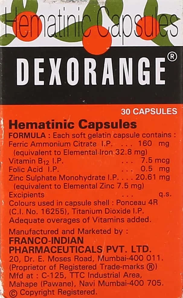 Dexorange Capsules