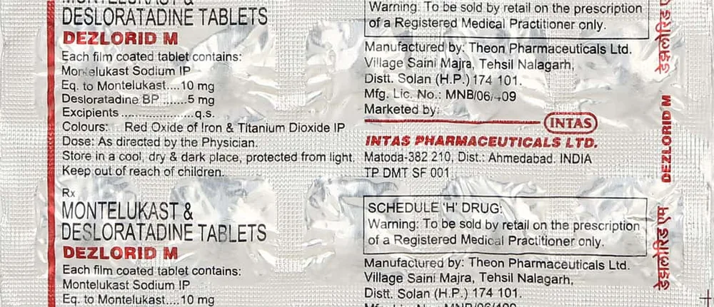 Dezlorid M Strip Of 10 Tablets