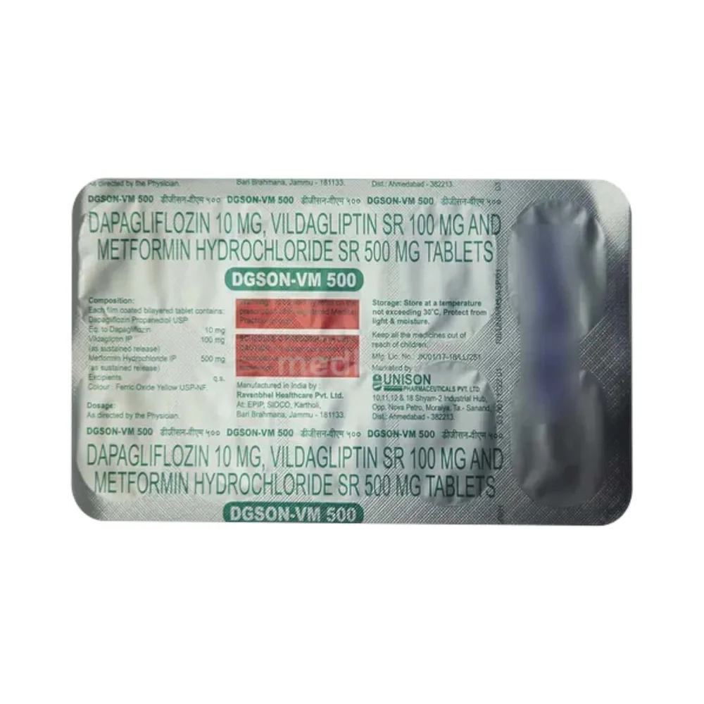 Dgson Vm 500mg Strip Of 10 Tablets