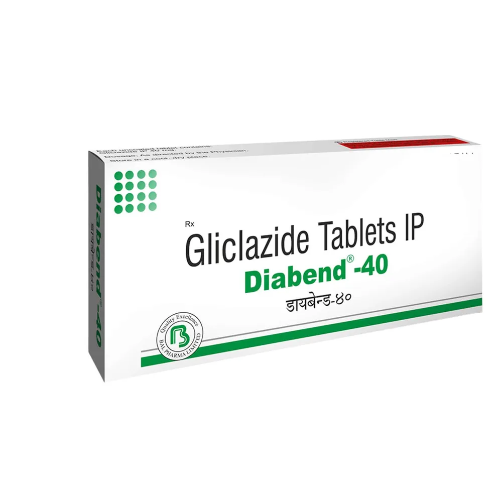 Diabend 40mg Strip Of 10 Tablets