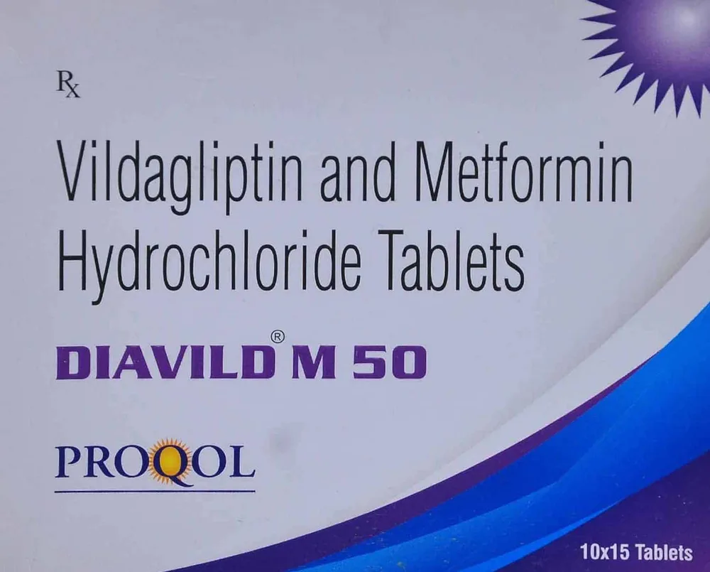 Diavild M 500mg Strip Of 15 Tablets