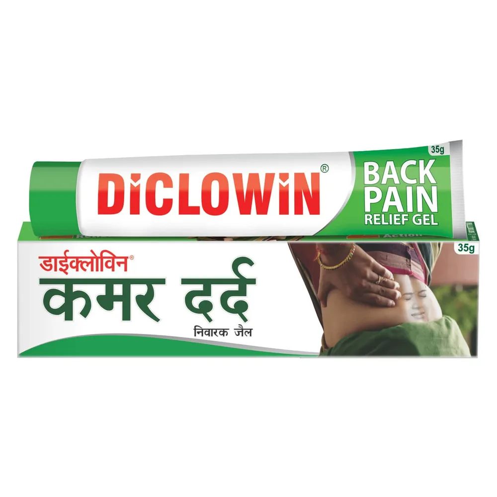 Diclowin Pain Relife Tube Of 35gm Gel