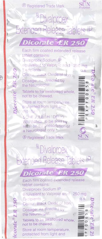 Dicorate ER 250 Tablet