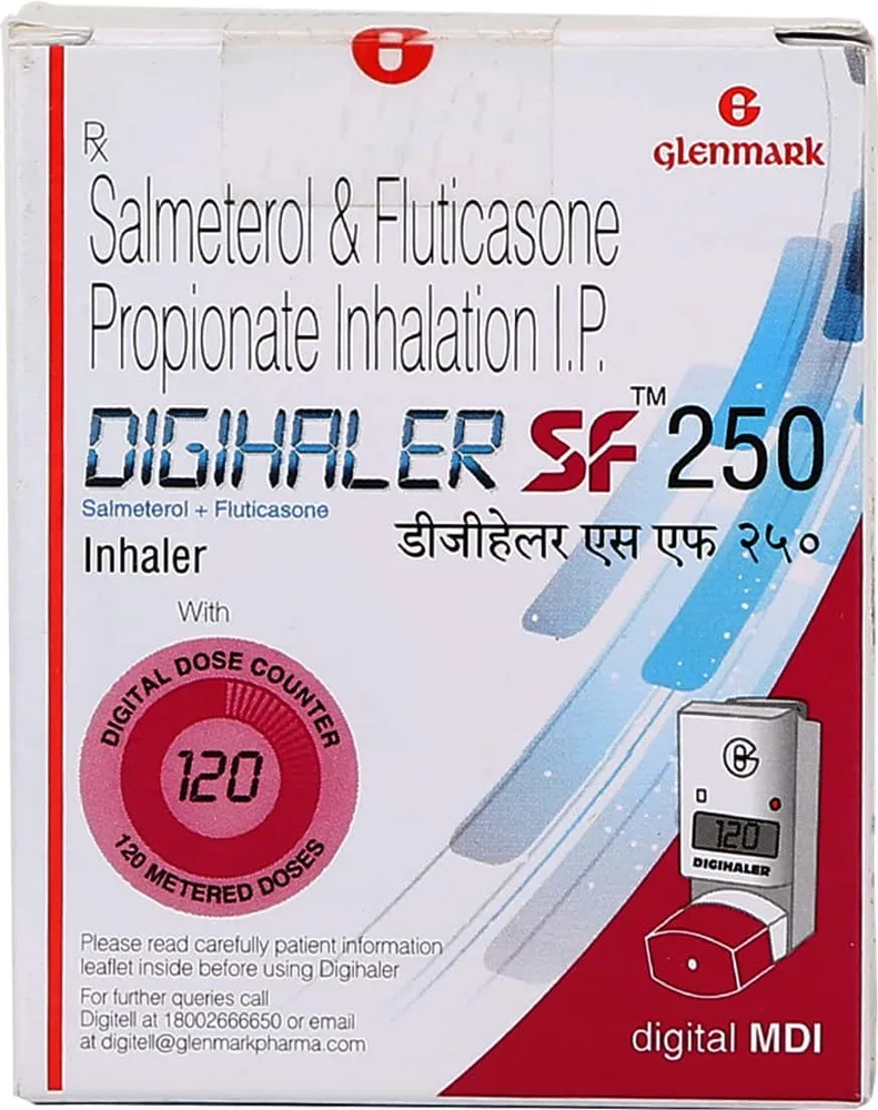 Digihaler Sf 250mcg Box Of 120md Metered Dose Inhaler