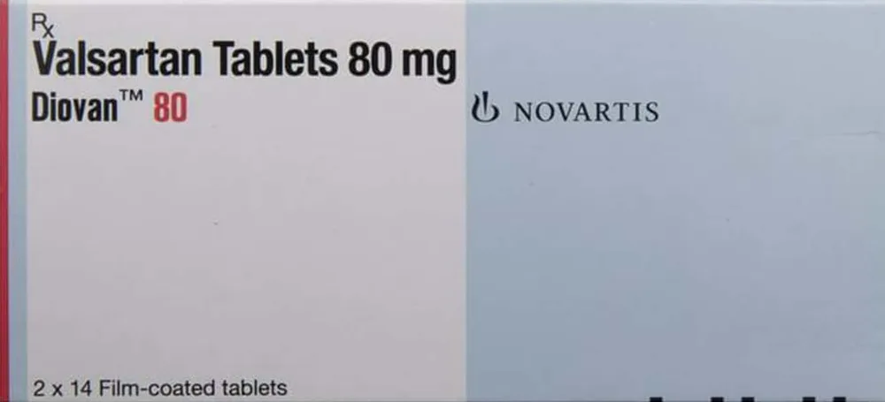 Diovan 80mg Strip Of 14 Tablets