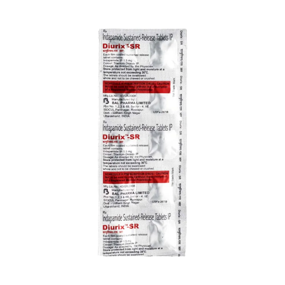 Diurix Sr 1.5mg Strip Of 10 Tablets