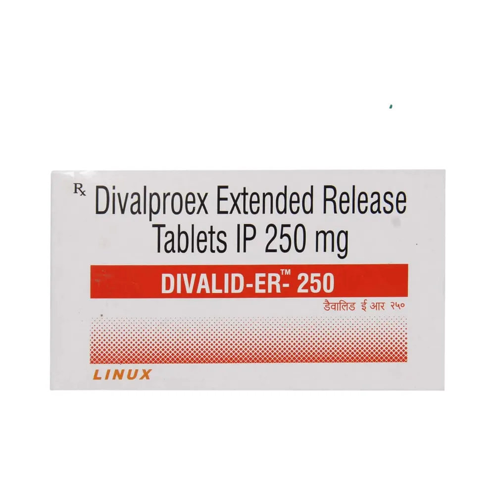 Divalid Er 250mg Strip Of 10 Tablets