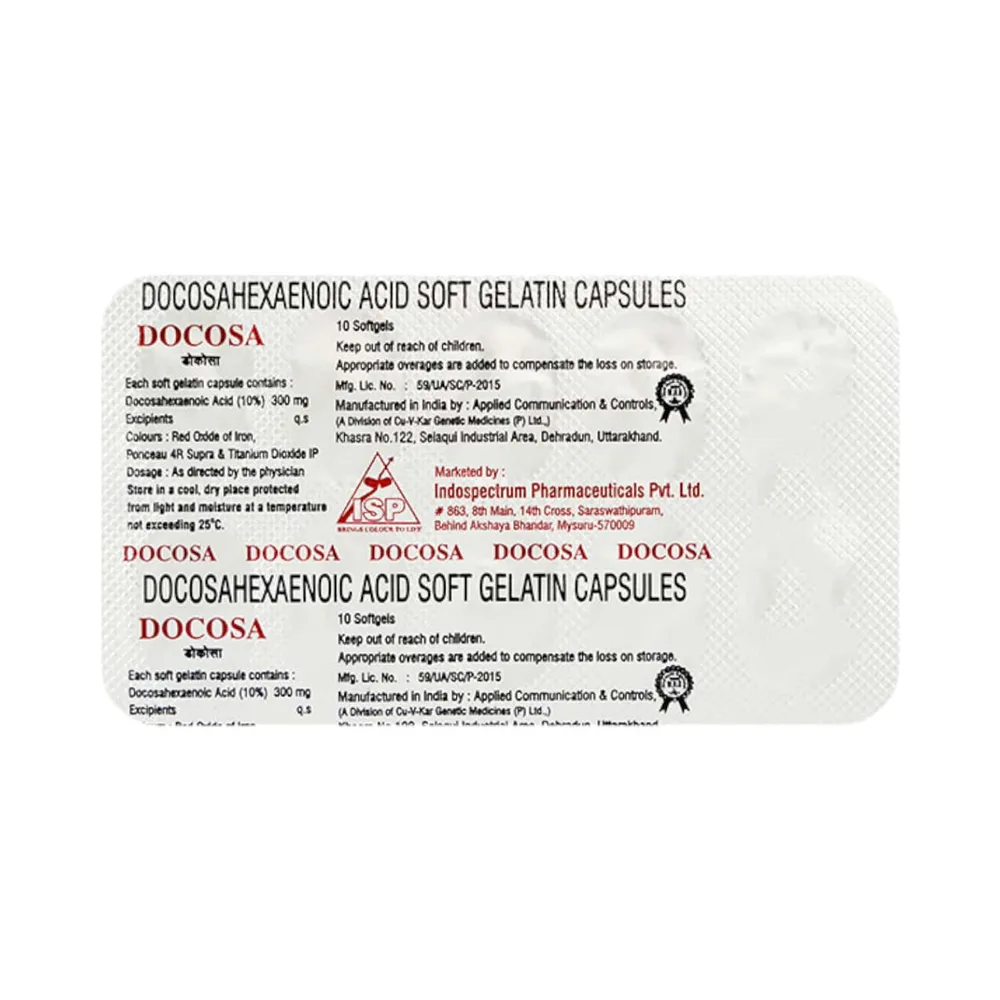 Docosa Strip Of 10 Capsules