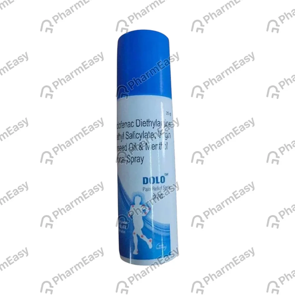 Dolo Pain Relief Bottle Of 35gm Spray