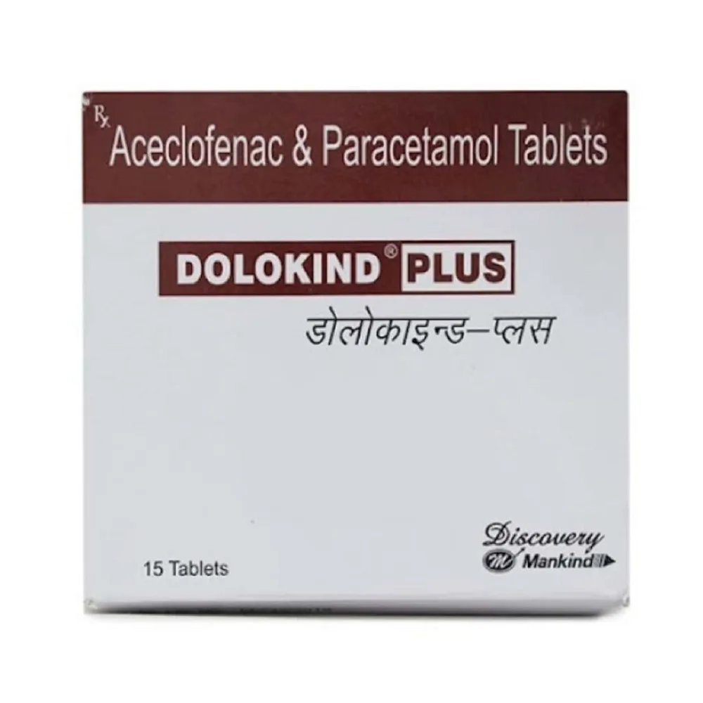 Dolokind Plus Strip Of 15 Tablets