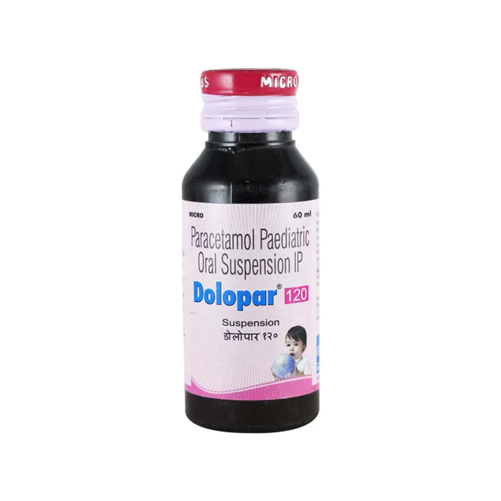 Dolopar 120mg Bottle Of 60ml Suspension