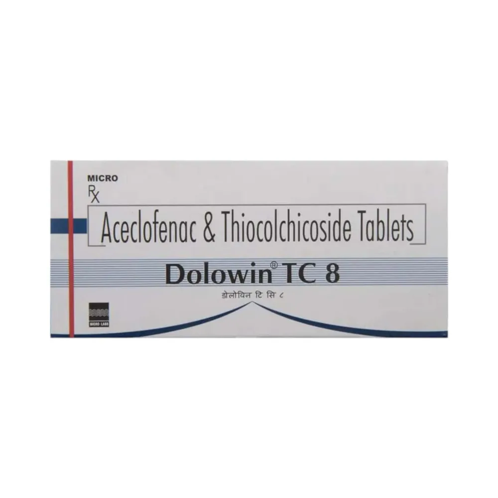 Dolowin Tc 8mg Strip Of 10 Tablets
