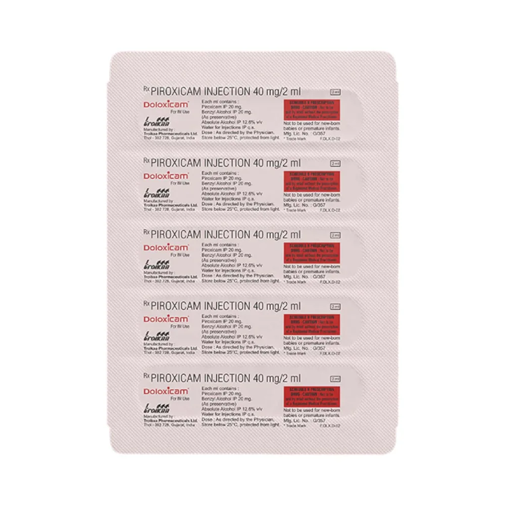 Doloxicam Ampoule Of 2ml Injection