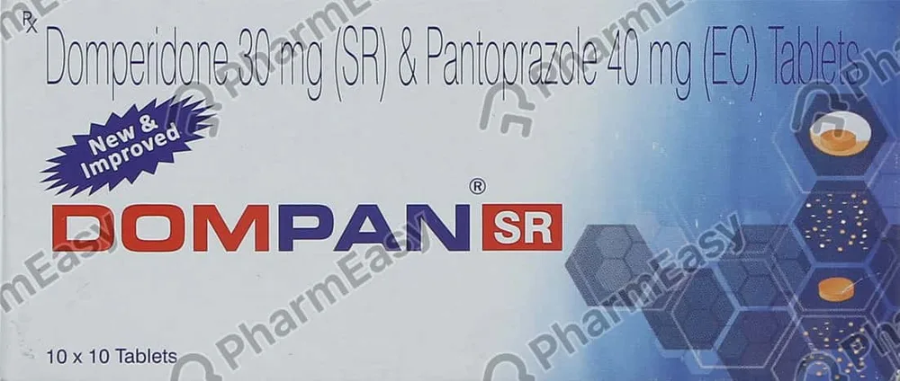 Dompan Sr Strip Of 10 Tablets
