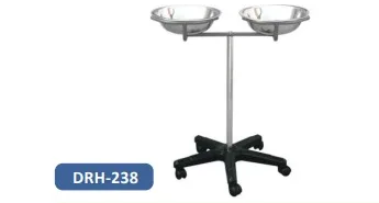 DRH Basin Stand Double Stainless Steel (DRH-238) – Durable & Practical Stand for Medical Use