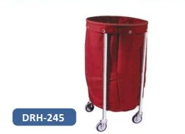 DRH M.S. Solid Linen Trolley With Canvas Bag (DRH-245) – Durable and Efficient Laundry Management Solution