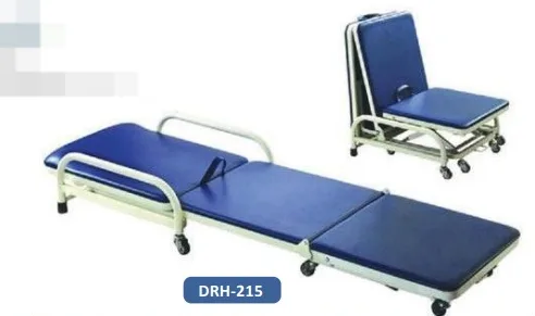 DRH Attendant Bed Cum Chair (DRH-215) – Versatile & Comfortable Bed for Caregivers and Patients