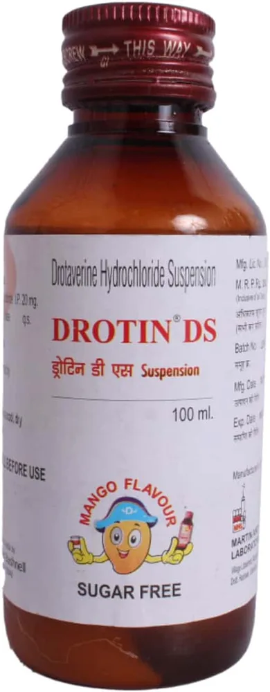 Drotin Ds Mango Flavour Sugar Free Bottle Of 100ml Suspension