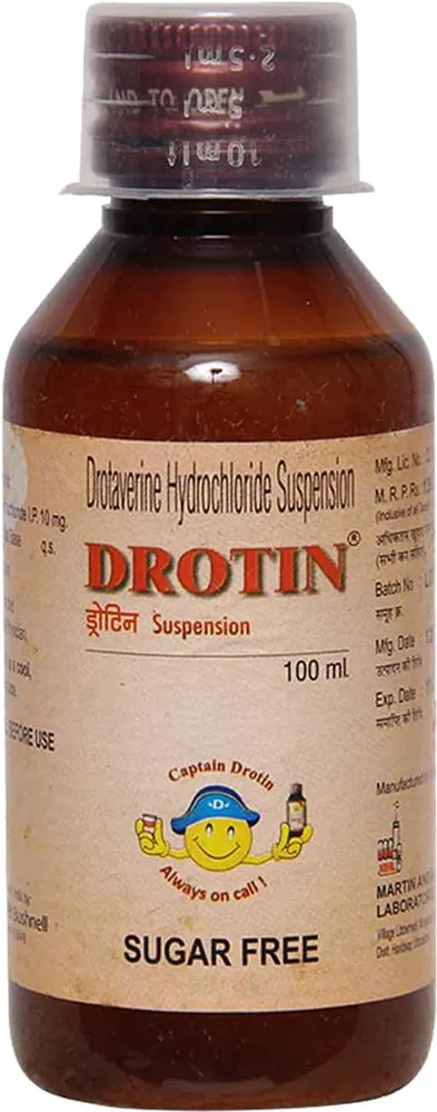 Drotin Sugar Free Bottle Of 100ml Suspension