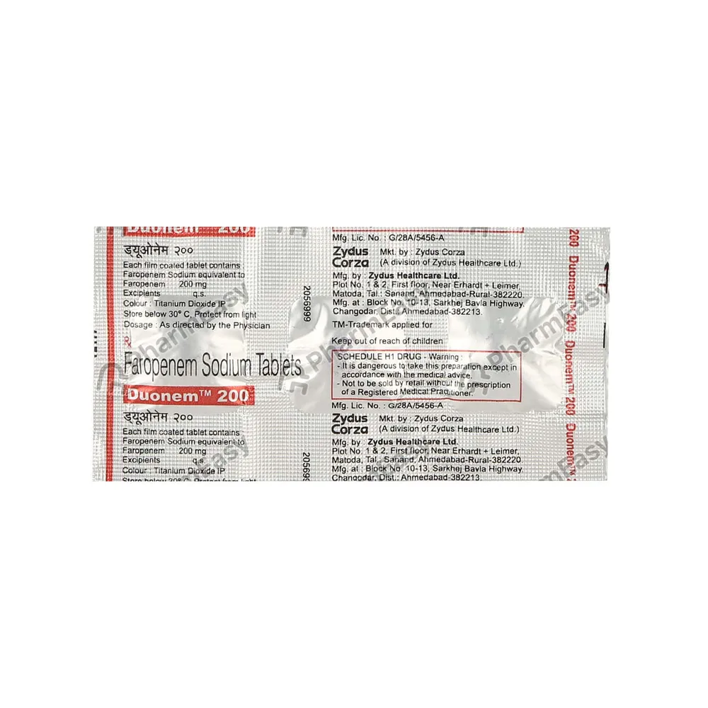 Duonem 200mg Tablet