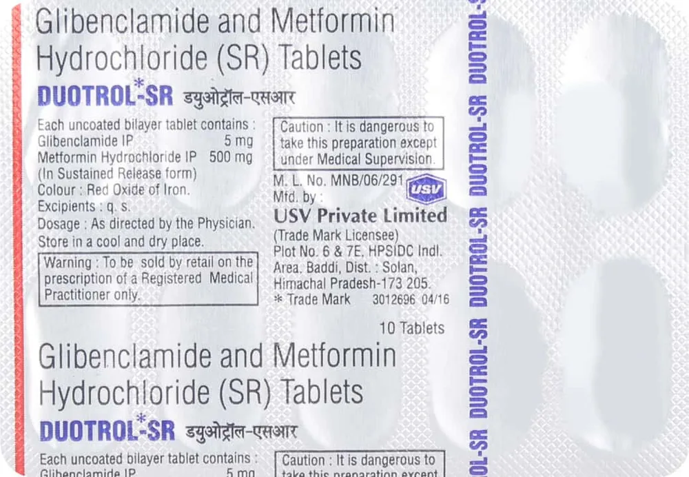 Duotrol Sr 5mg Strip Of 10 Tablets