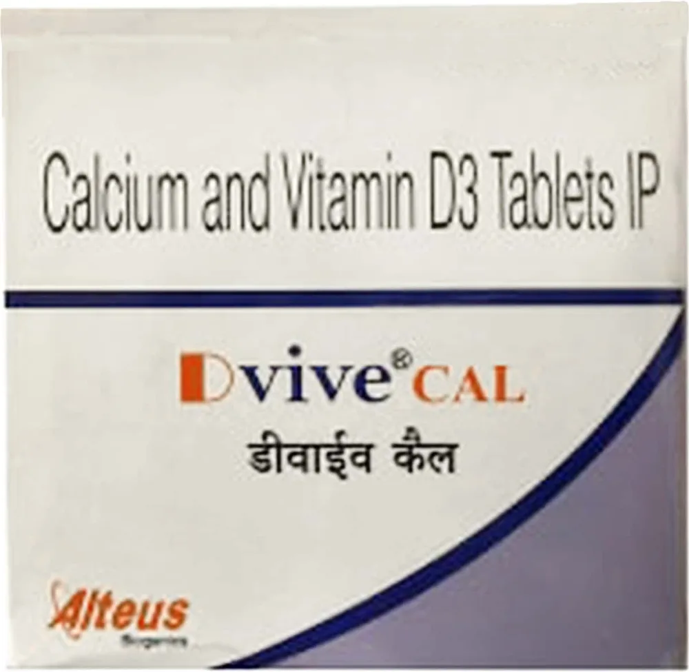 Dvive Cal Strip Of 15 Tablets