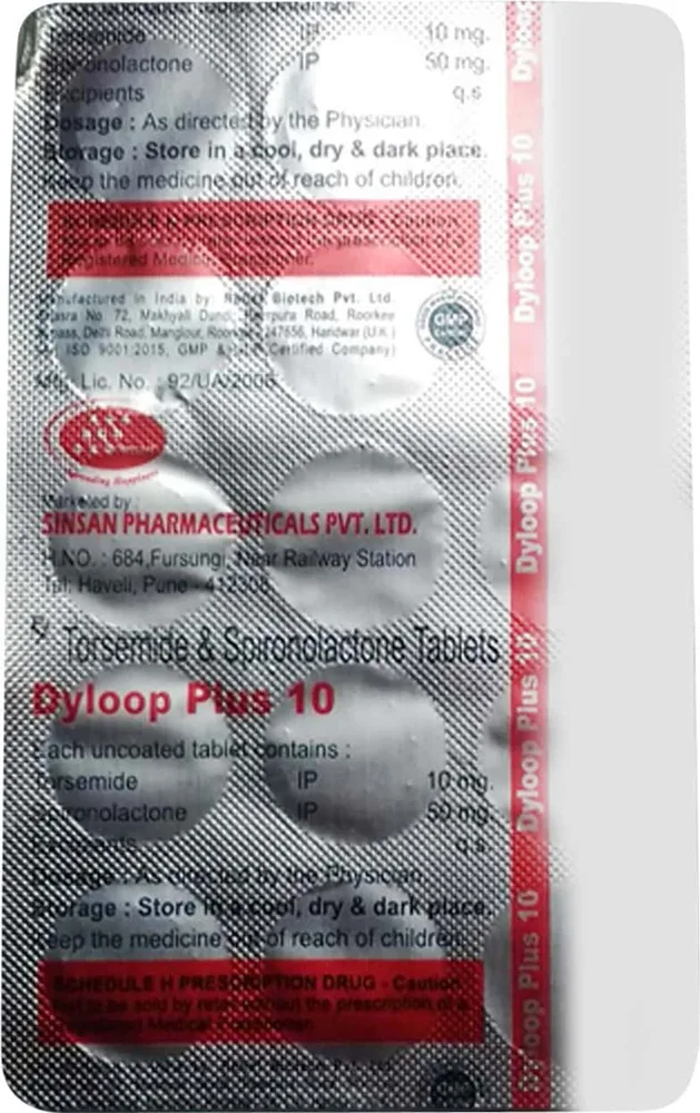 Dyloop Plus 10mg Strip Of 15 Tablets