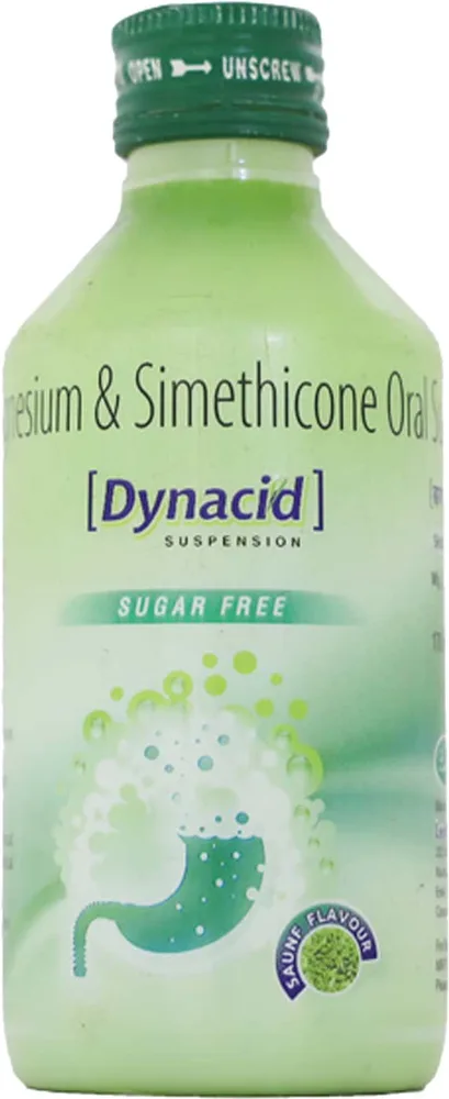 Dynacid Sugar Free Saunf Flavour Bottle Of 170ml Suspension
