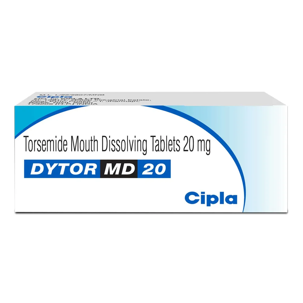 Dytor Md 20mg Strip Of 10 Tablets