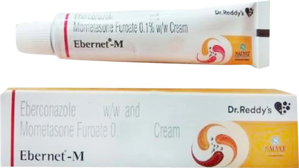 Ebernet M 1/0.1 % Cream 5 Gm