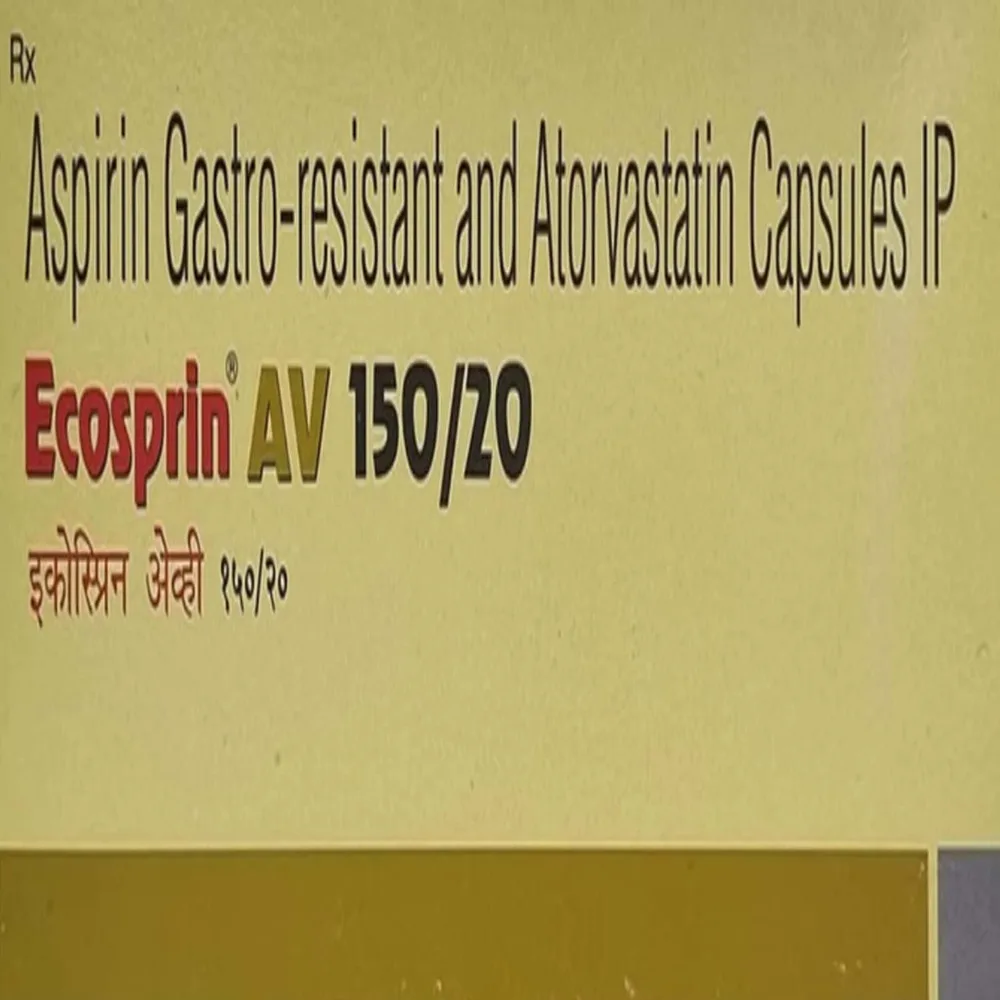 Ecosprin Av 150/20mg Strip Of 15 Capsules