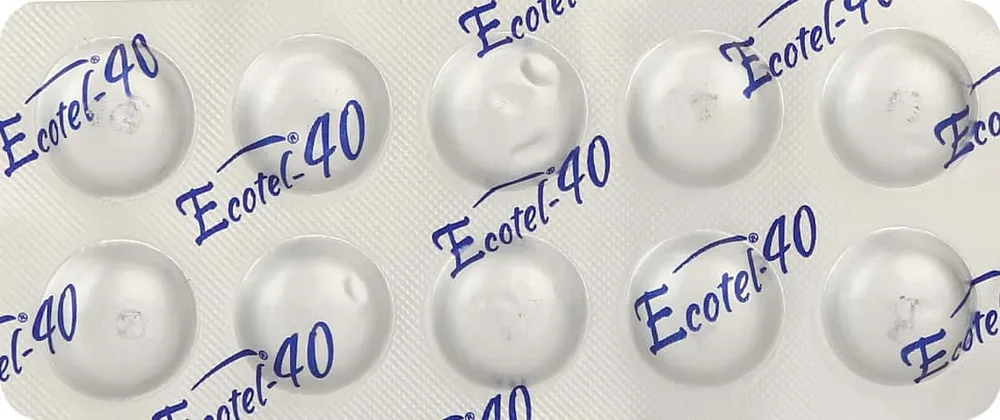 Ecotel 40mg Strip Of 10 Tablets