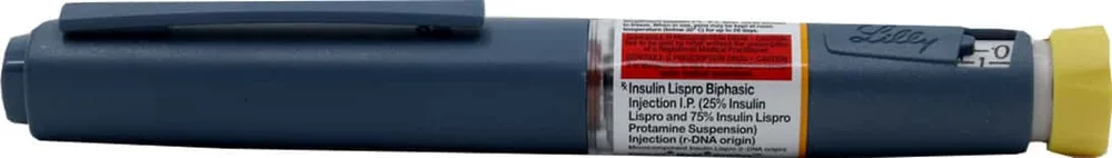 Eglucent Mix 25 Kwikpen 100iu Pre Filled Pen Of 3ml Suspension For Injection