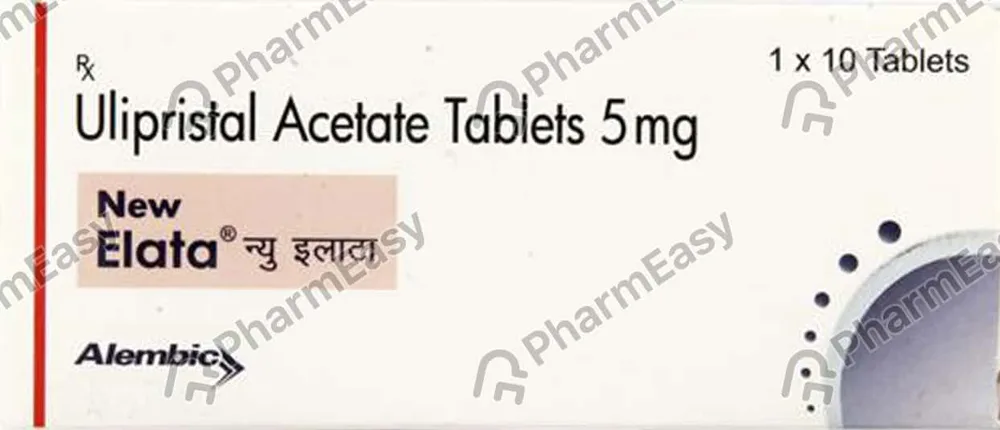 New Elata 5mg Strip Of 10 Tablets