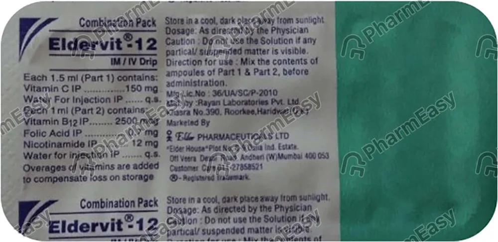 Eldervit 12 Injection