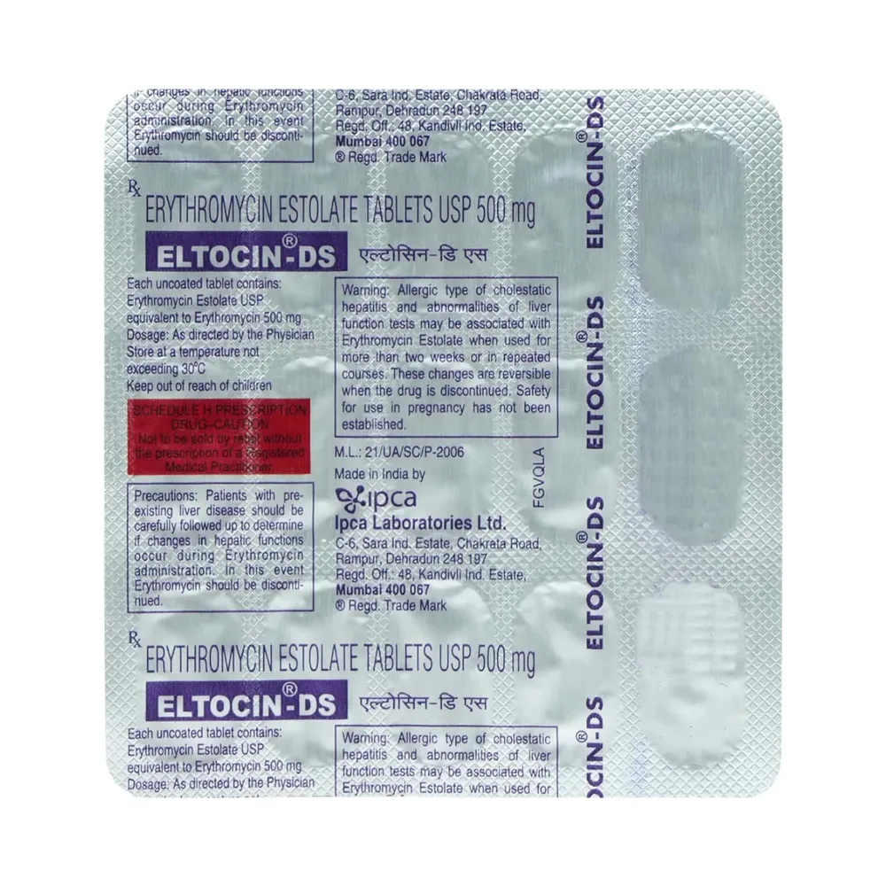 Eltocin Ds Strip Of 15 Tablets