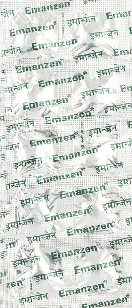 Emanzen 5mg Strip Of 10 Tablets