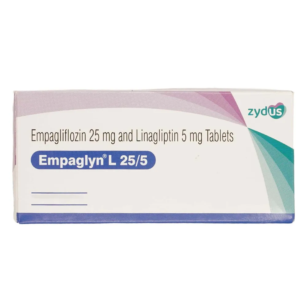 Empaglyn L 25/5mg Strip Of 10 Tablets