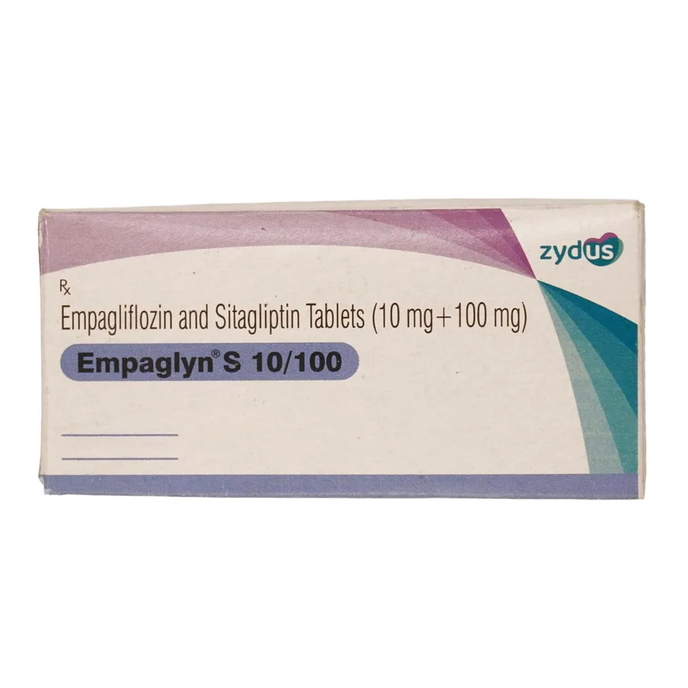 Empaglyn S 10/100mg Strip Of 10 Tablets
