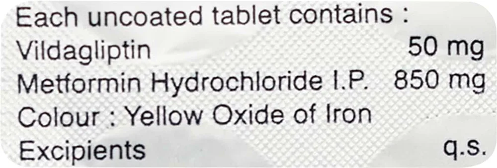 Encelin M 50/850mg Strip Of 10 Tablets