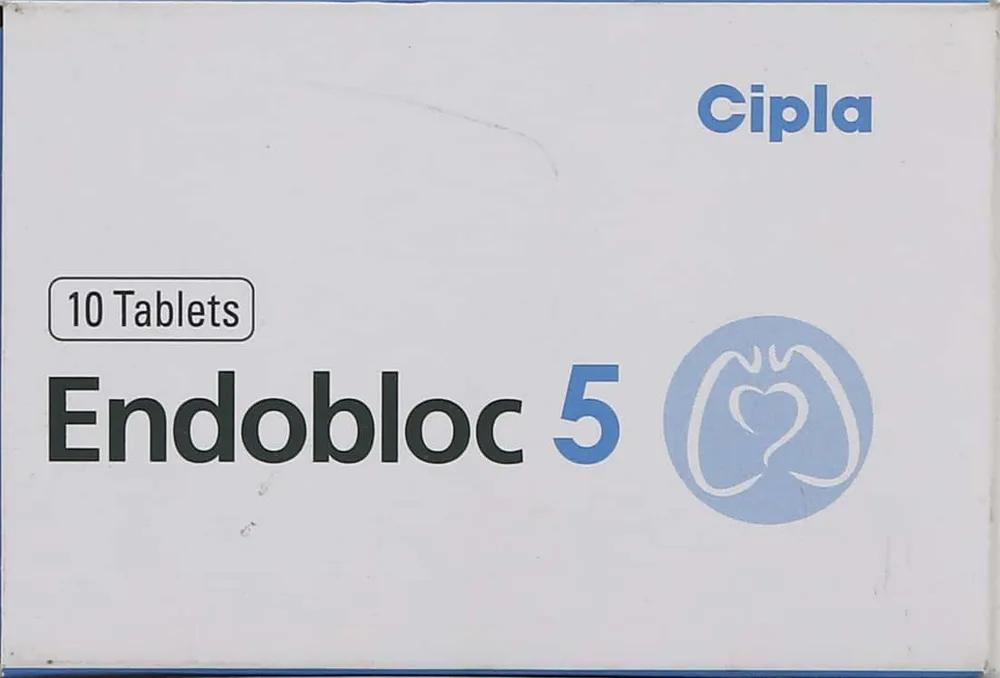Endobloc 5mg Strip Of 10 Tablets