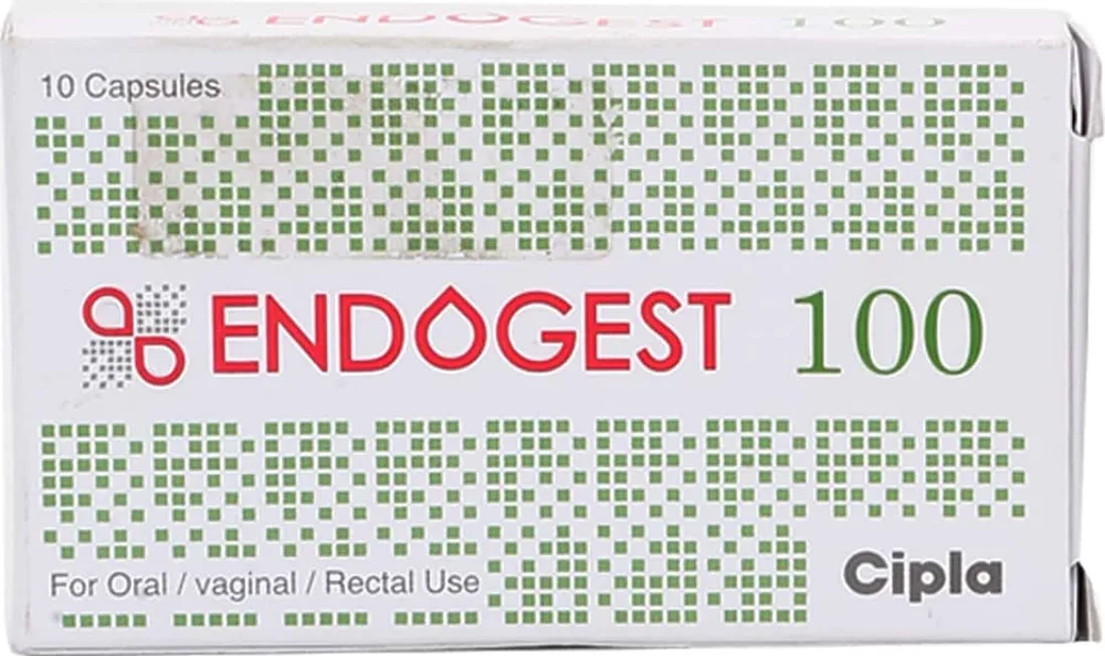 Endogest 100mg Strip Of 10 Capsules