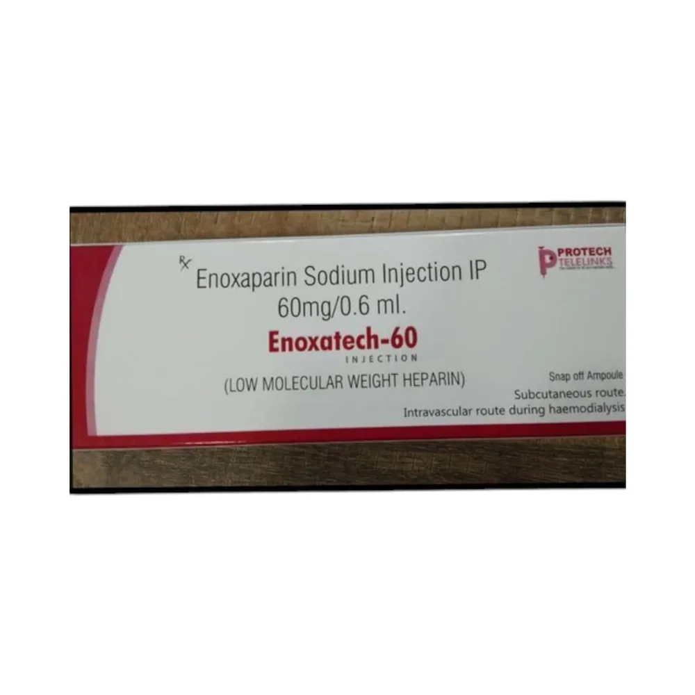 Enoxatech 60 Injection 0.6 Ml