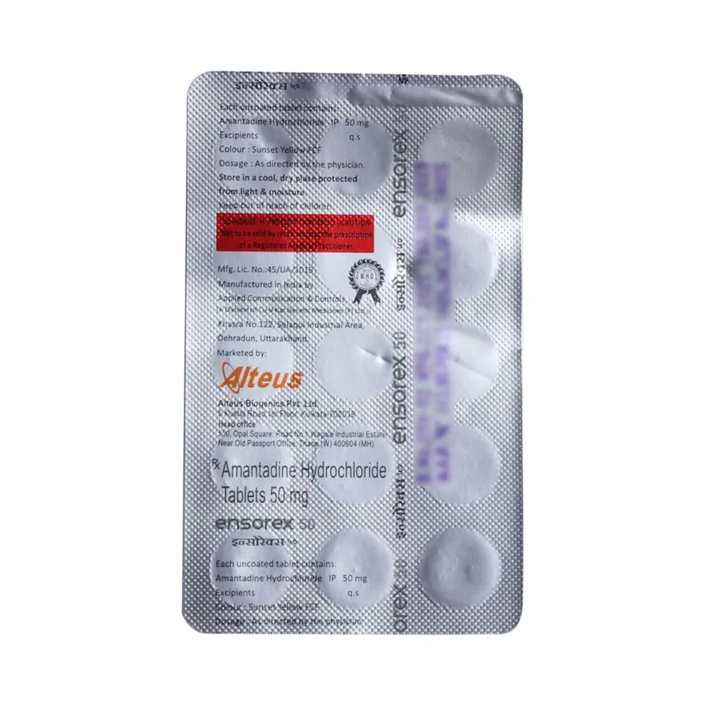 Ensorex 50mg Strip Of 15 Tablets