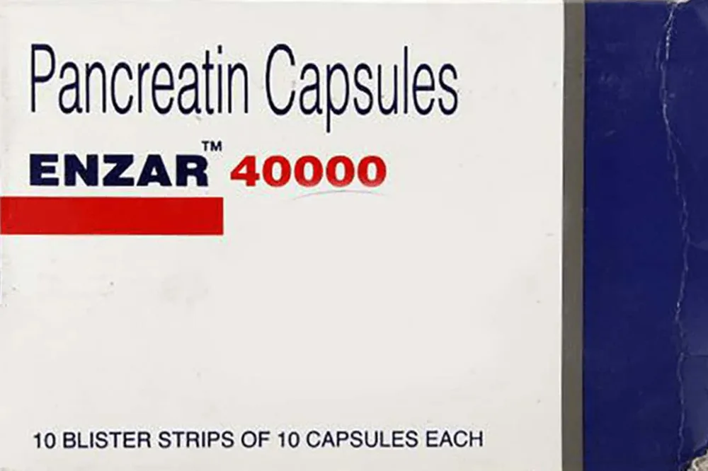 Enzar 40000 Strip Of 10 Capsules