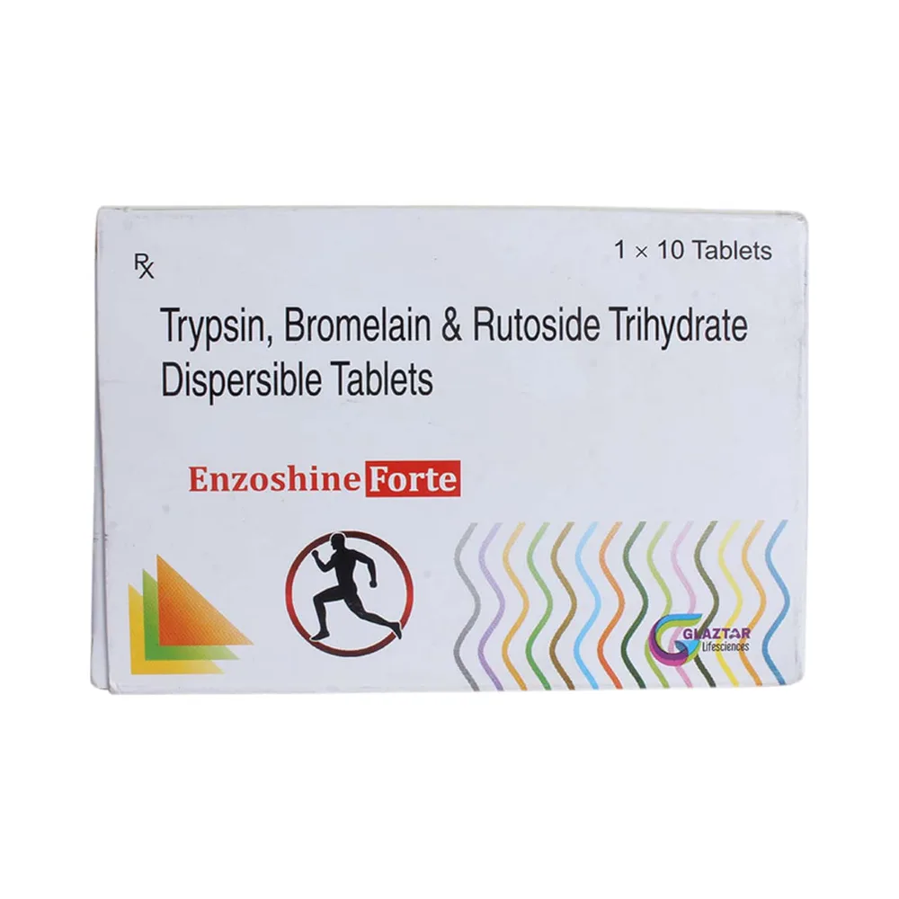 Enzoshine Forte Strip Of 10 Tablets