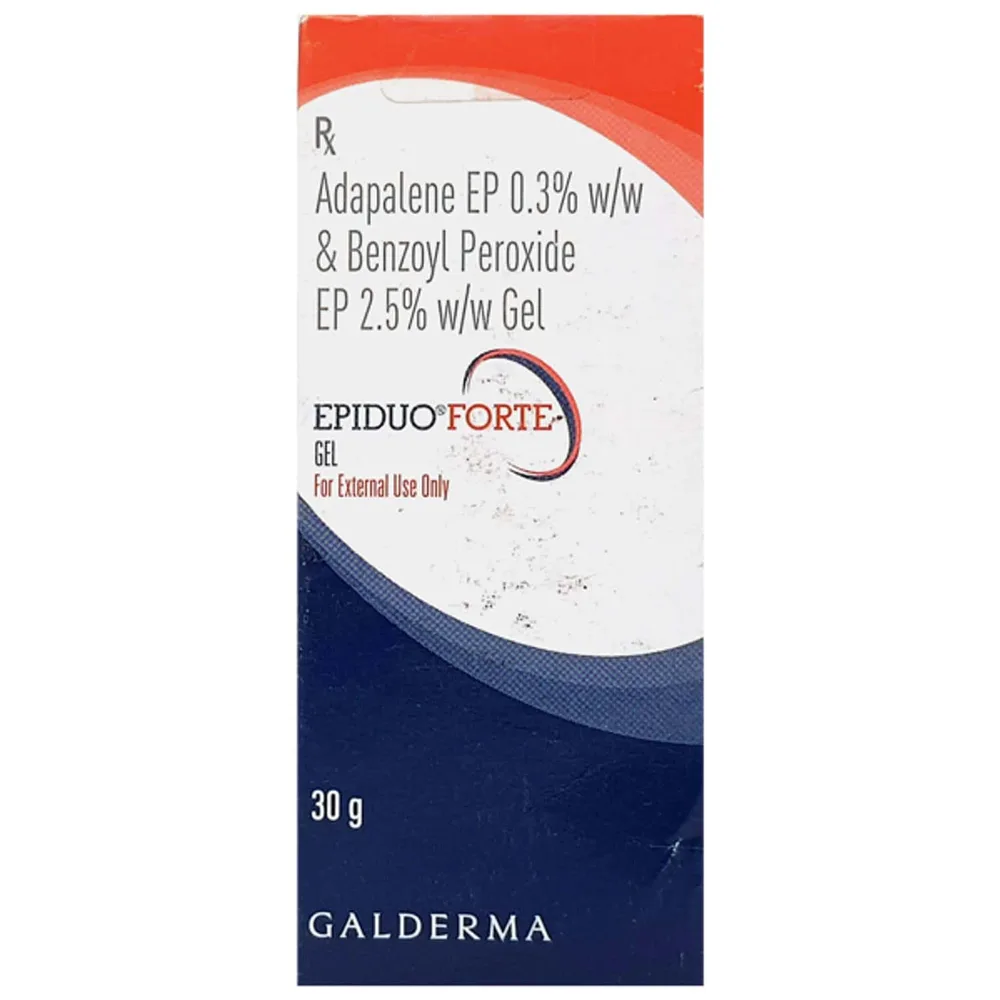 Epiduo Forte Bottle Of 30gm Gel