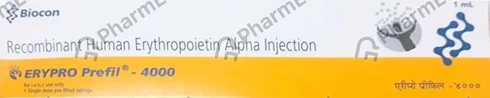 Erypro 4000iu Injection 1ml