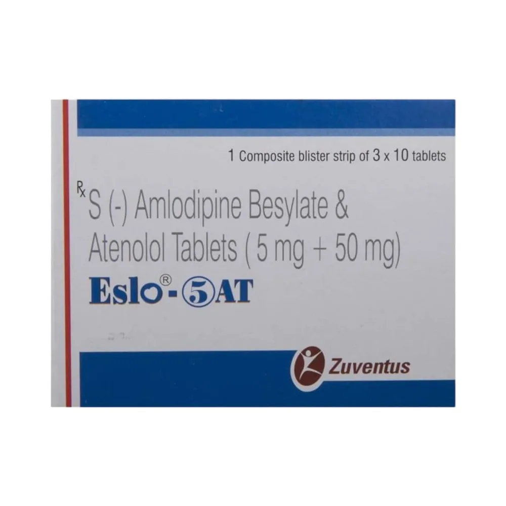 Eslo At 5mg Strip Of 15 Tablets